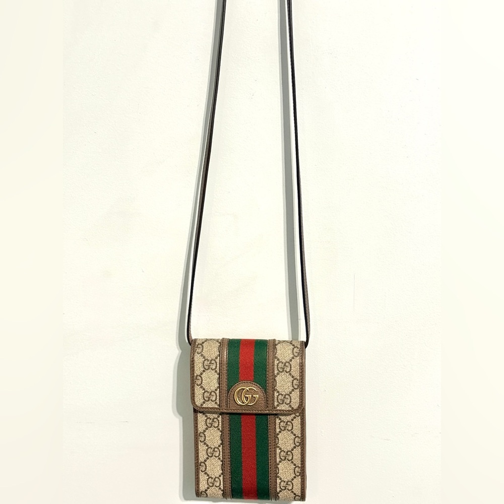 Authentic Gucci Ophidia GG Mini Crossbody Bag - Picture 9 of 9